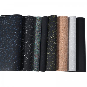 لفات الأرضية المطاطية